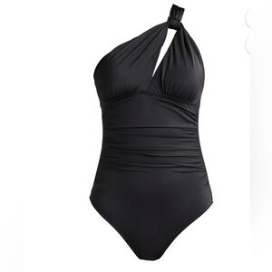 Sofia by Sophia Vergara NWT Elegant Black Halter One-Piece Swimsuit Size Medium